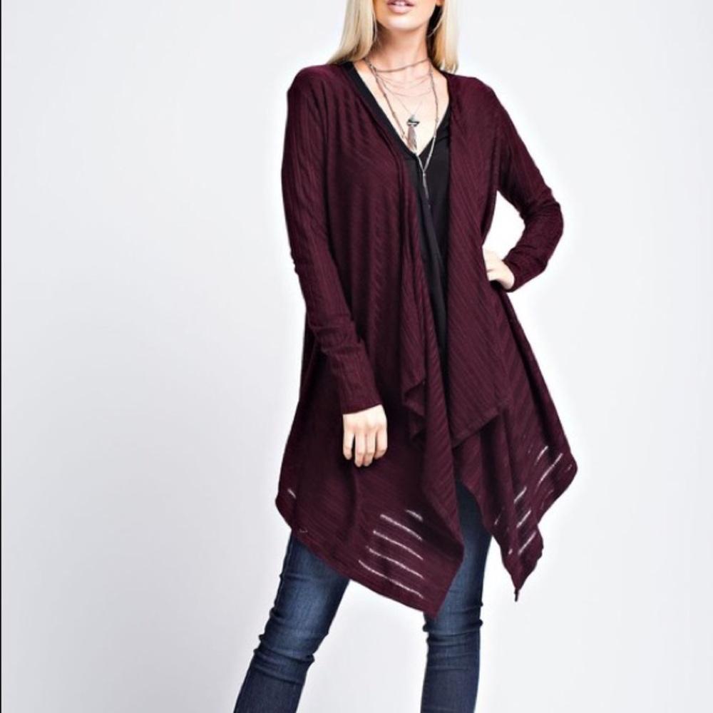 Fine Wine Cardigan